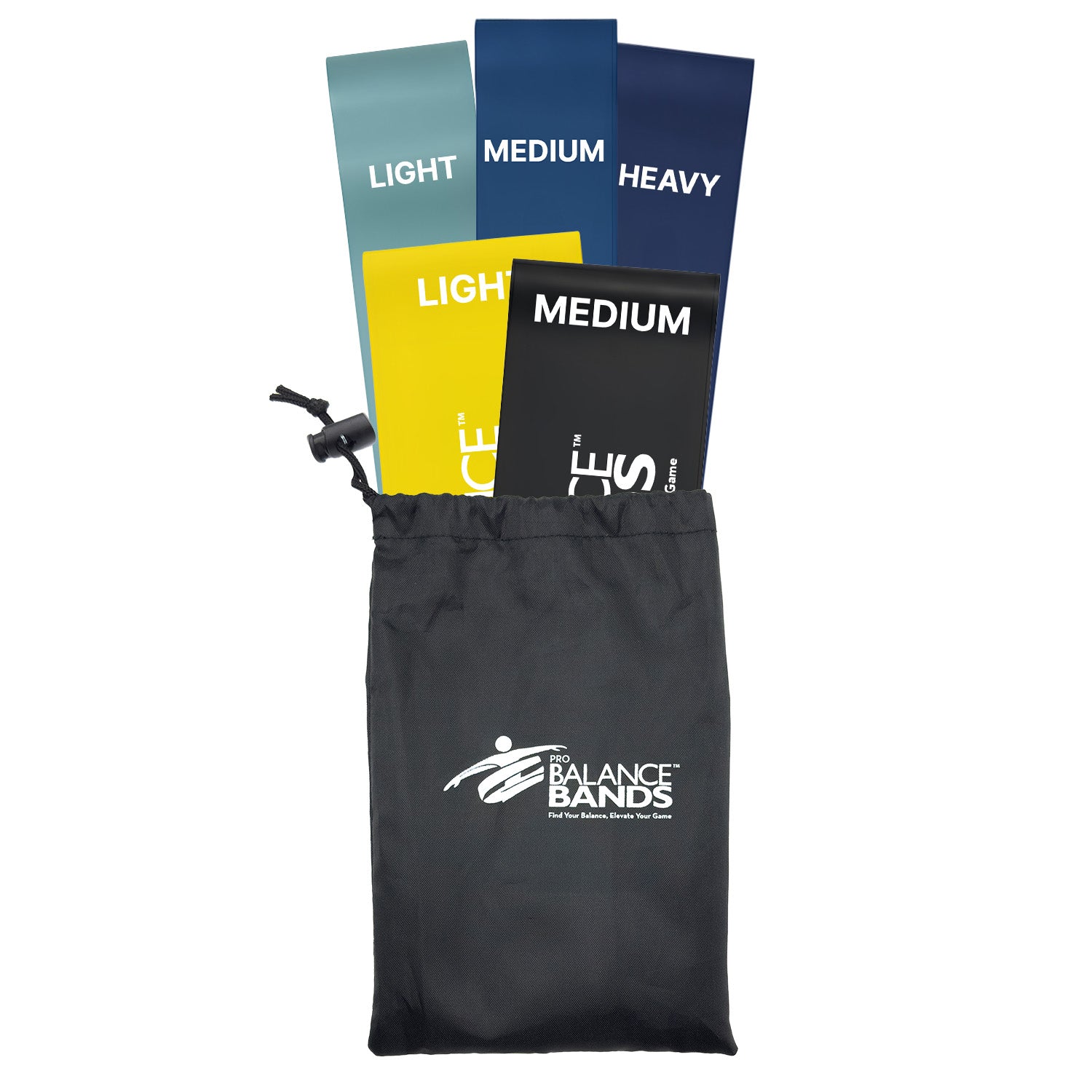 Pro Balance Bands™ - 5 Band Premium Combo Set