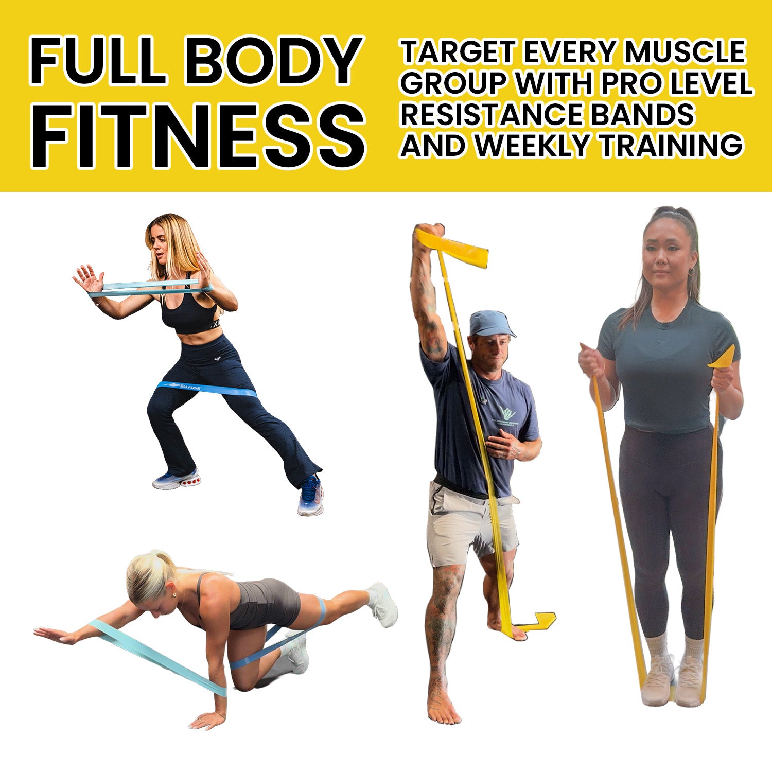 Pro Balance Bands™ - 5 Band Premium Combo Set