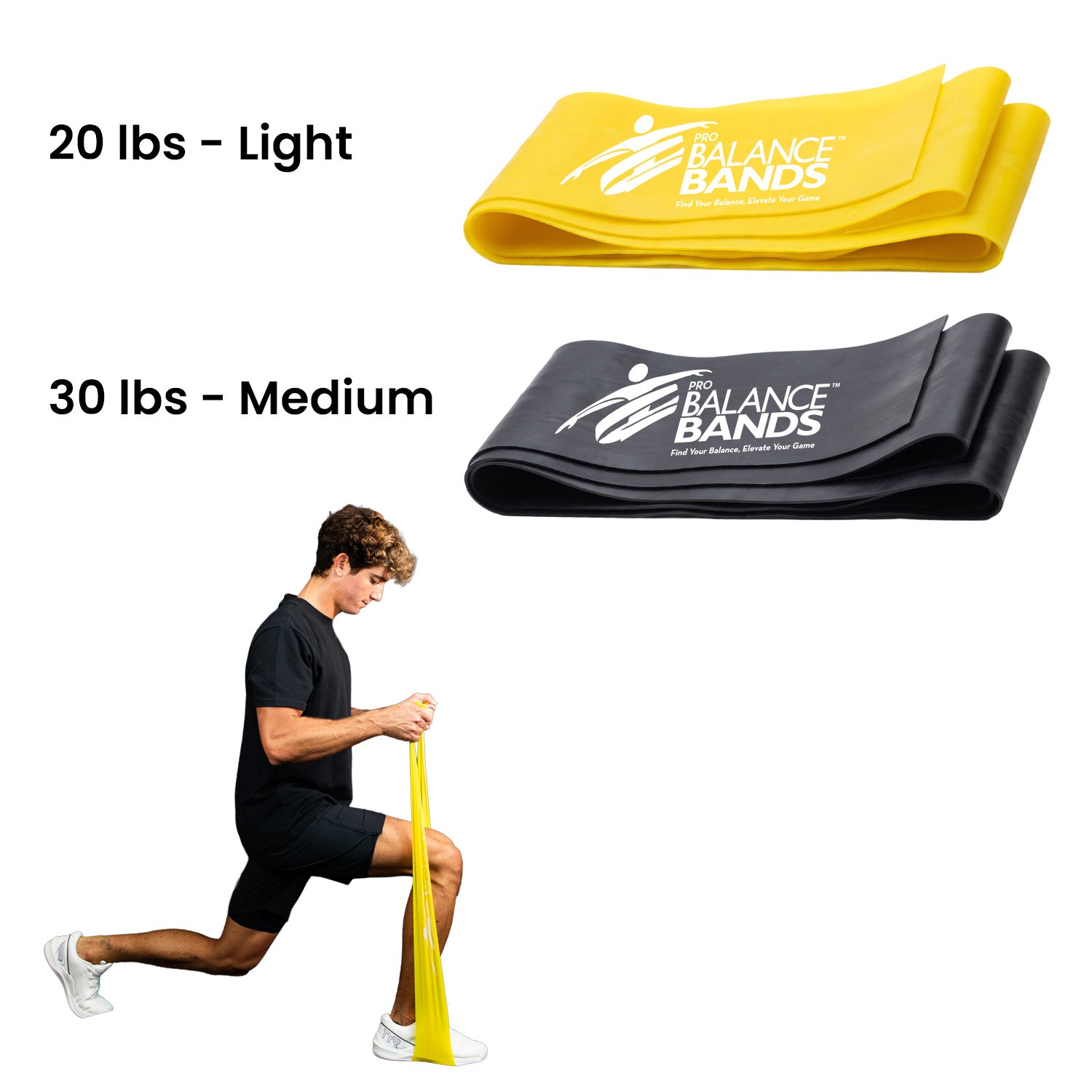 Pro Balance Bands - 72 inch Long Band Combo