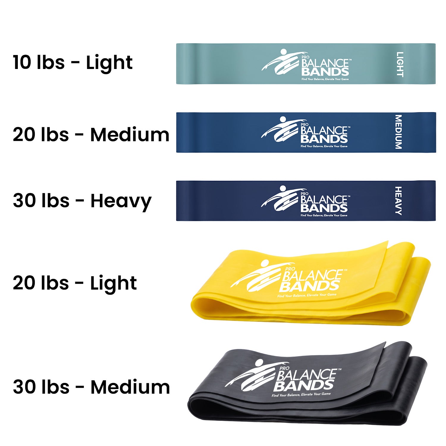 Pro Balance Bands™ - Premium Resistance Bands
